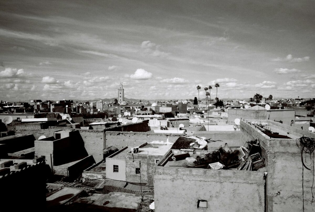 Rooftops of the Marrakech medina